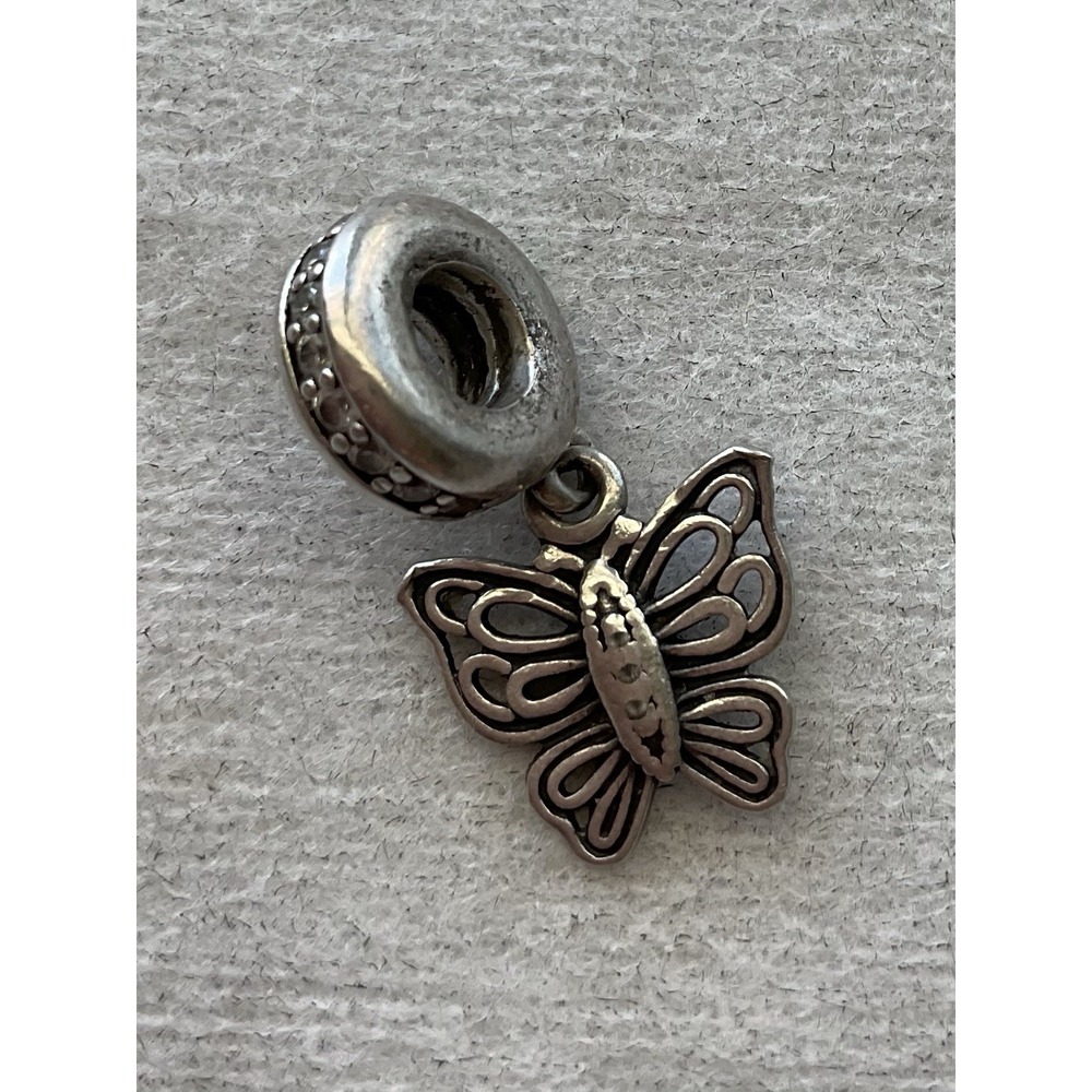 Pandora "Love Takes Flight" Butterfly Dangle Charm ALE 925 Sterling Silver